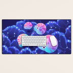 Dreaming nautilus Desk Mat Gallery Image 1