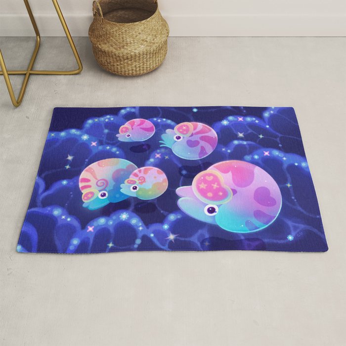 Dreaming nautilus Rug Gallery Image 1