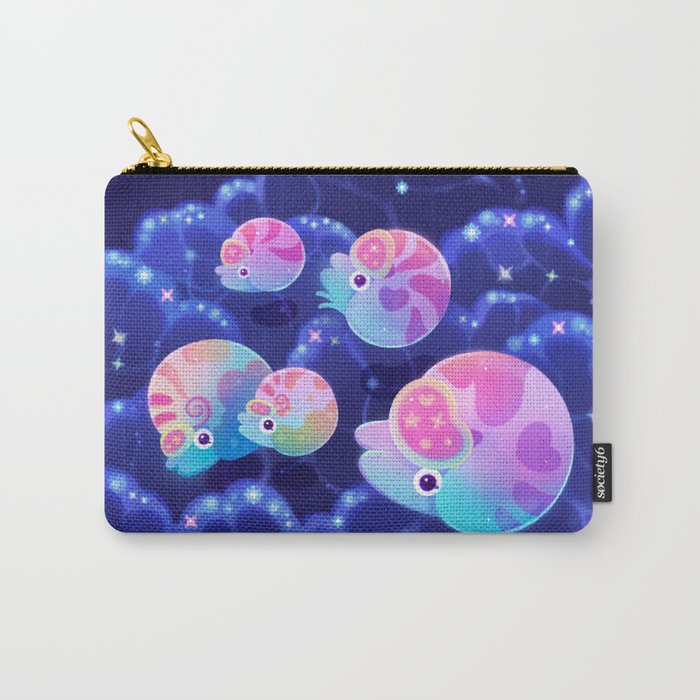 Dreaming nautilus Carry All Pouch Gallery Image 1