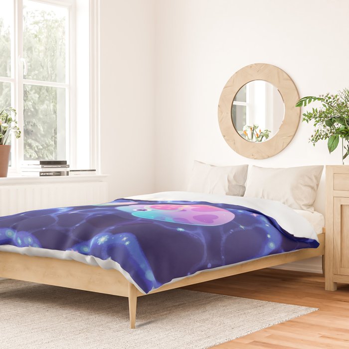 Dreaming nautilus Duvet Cover Gallery Image 2