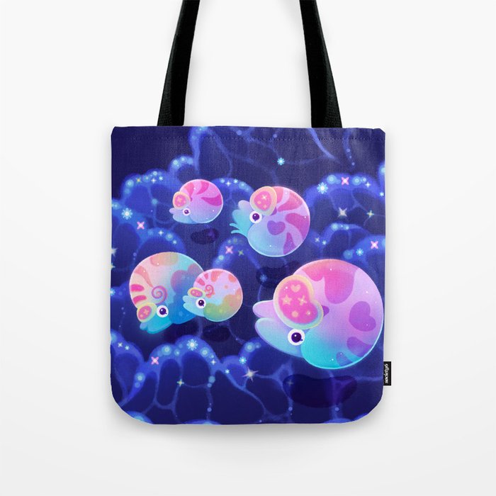 Dreaming nautilus Tote Bag Gallery Image 1