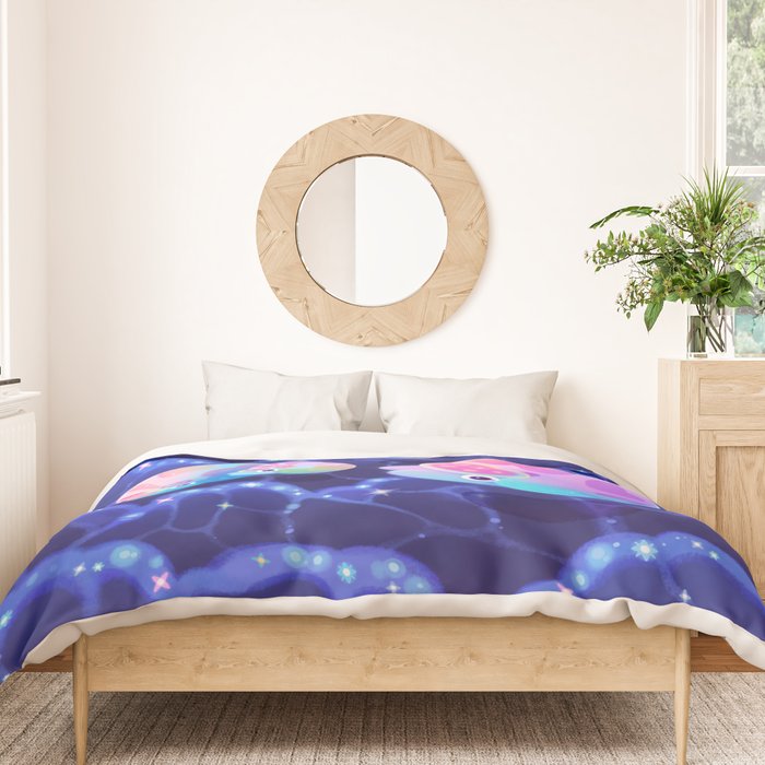 Dreaming nautilus Duvet Cover Gallery Image 3