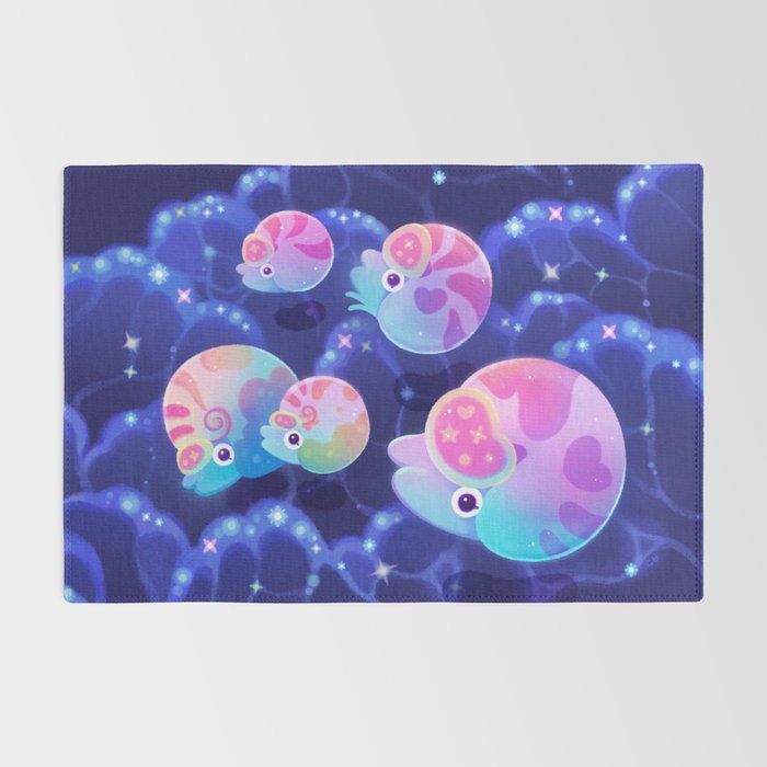 Dreaming nautilus Rug Gallery Image 2