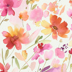 Natural Haze Spring Meadow Cosmos Wildflowers Magenta Red Yellow Coffee Mug Gallery Image 2
