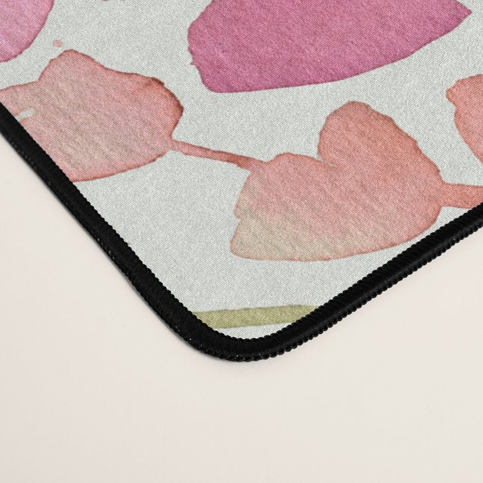 Natural Haze Spring Meadow Cosmos Wildflowers Magenta Red Yellow Desk Mat Gallery Image 4