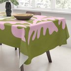Wasabi & Cupid: Les Fleurs | Flower Market Color Series 10 Tablecloth Gallery Image 3