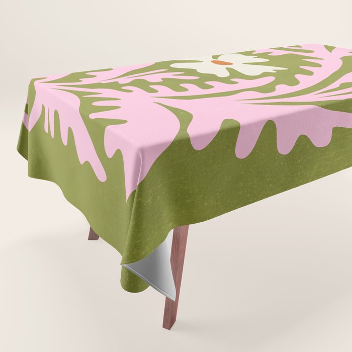 Wasabi & Cupid: Les Fleurs | Flower Market Color Series 10 Tablecloth Gallery Image 1