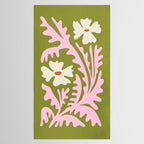 Wasabi & Cupid: Les Fleurs | Flower Market Color Series 10 Tablecloth Gallery Image 2