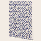 Mystic Eyes â Navy & Cream Wallpaper Gallery Image 2