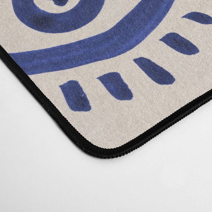 Mystic Eyes â Navy & Cream Desk Mat Gallery Image 4