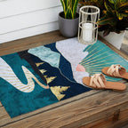 Winter River Outdoor Rug Gallery Image 2
