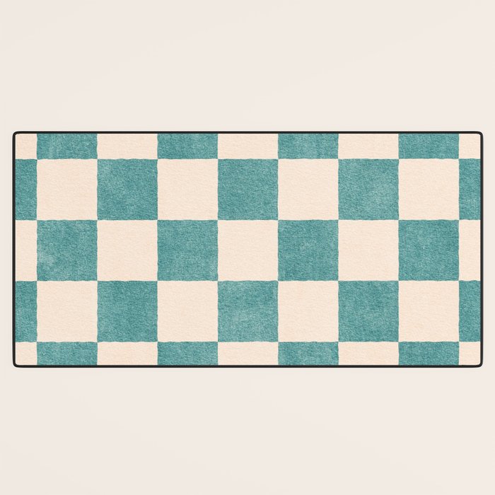 CHECKER - 001 - Opal Desk Mat Gallery Image 3