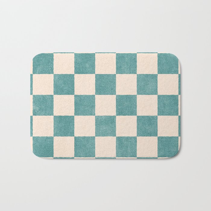 CHECKER - 001 - Opal Bath Mat Gallery Image 1