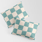 CHECKER - 001 - Opal Pillow Sham Gallery Image 3