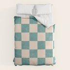 CHECKER - 001 - Opal Duvet Cover Gallery Image 6