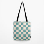 CHECKER - 001 - Opal Tote Bag Gallery Image 2