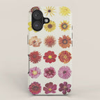 Floral Palette / Beige Background iPhone Case Gallery Image 1