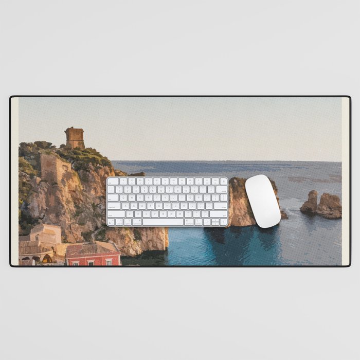 Visit Sicily Desk Mat Gallery Image 1