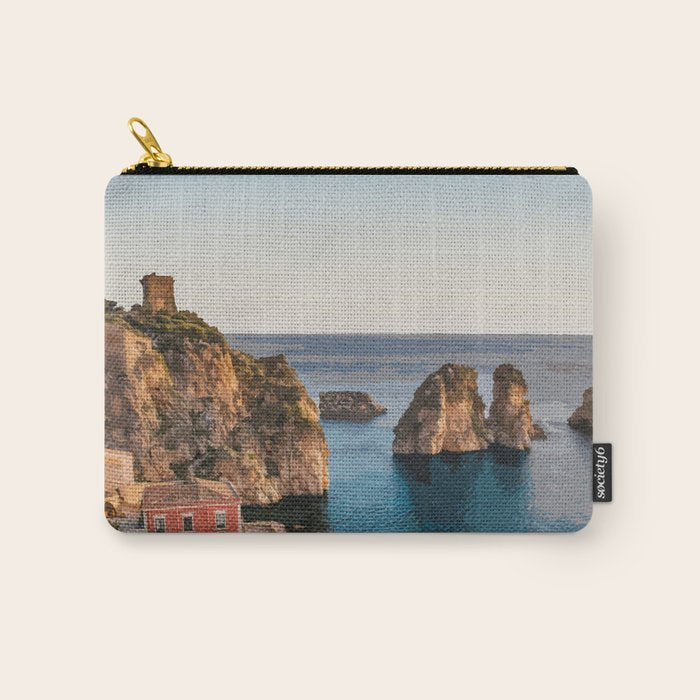 Visit Sicily Carry All Pouch Gallery Image 1