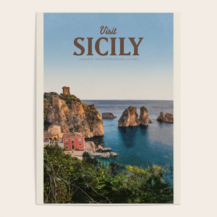 Visit Sicily Poster Gallery Image 1
