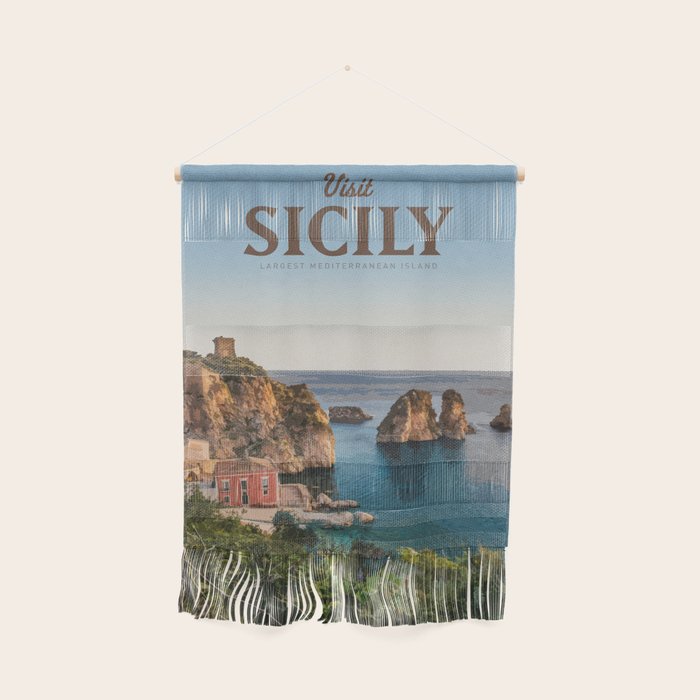 Visit Sicily Wall Hanging Gallery Image 1