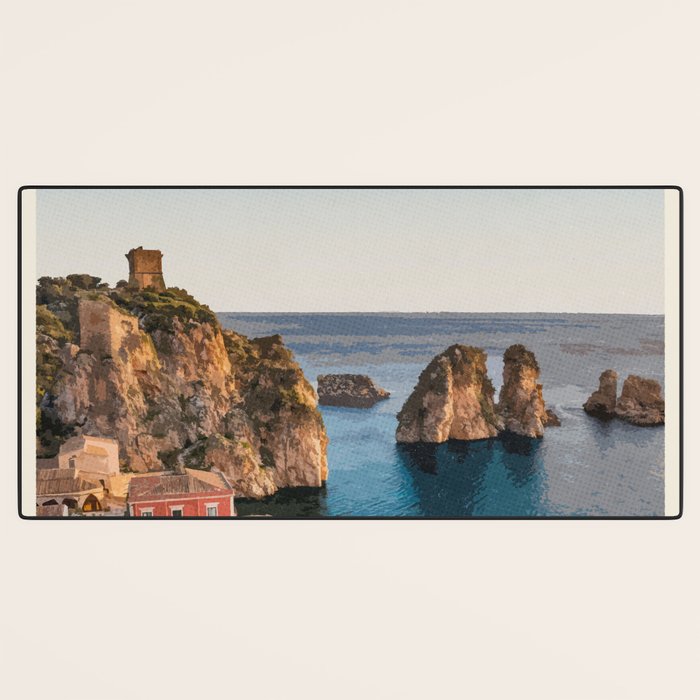 Visit Sicily Desk Mat Gallery Image 3