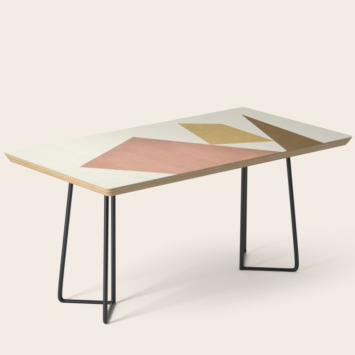 3 Forms Composition - Pink Coffee Table Gallery Image 1