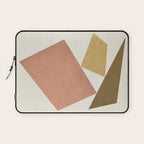 3 Forms Composition - Pink Laptop Sleeve Gallery Image 1
