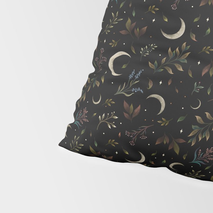 Crescent Moon Garden Pillow Sham Gallery Image 4