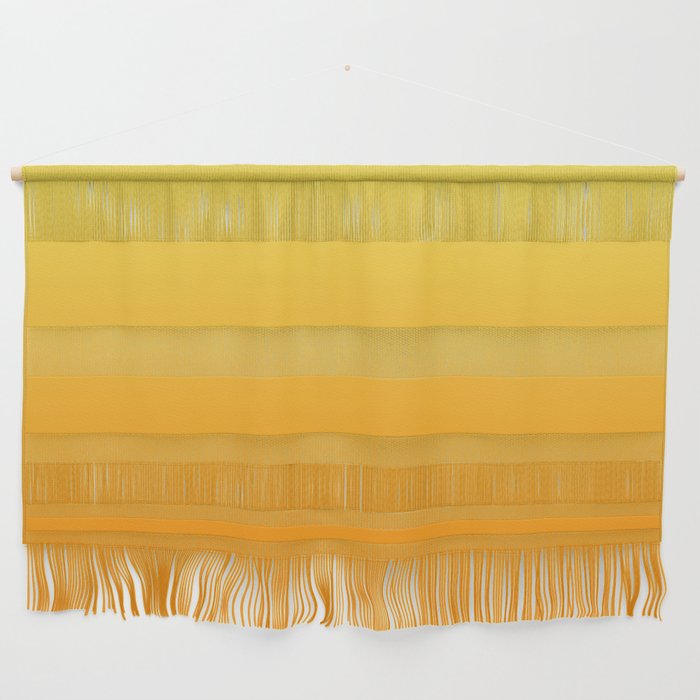 ORANGE Bright Ombre Color Pattern  Wall Hanging Gallery Image 1