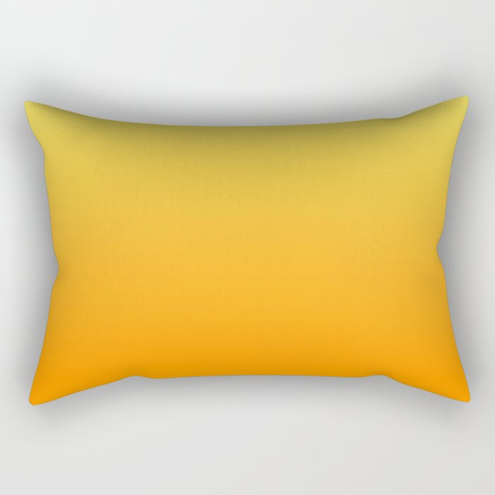 ORANGE Bright Ombre Color Pattern  Rectangular Pillow Gallery Image 1