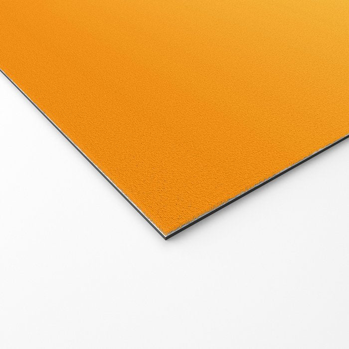 ORANGE Bright Ombre Color Pattern  Welcome Mat Gallery Image 2