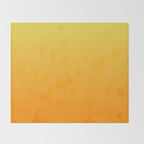 ORANGE Bright Ombre Color Pattern  Throw Blanket Gallery Image 2