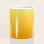 ORANGE Bright Ombre Color Pattern  Coffee Mug Gallery Image 4
