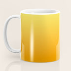 ORANGE Bright Ombre Color Pattern  Coffee Mug Gallery Image 3