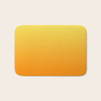 ORANGE Bright Ombre Color Pattern  Bath Mat Gallery Image 1