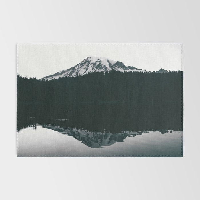 Mount Rainier Reflections Rug Gallery Image 2