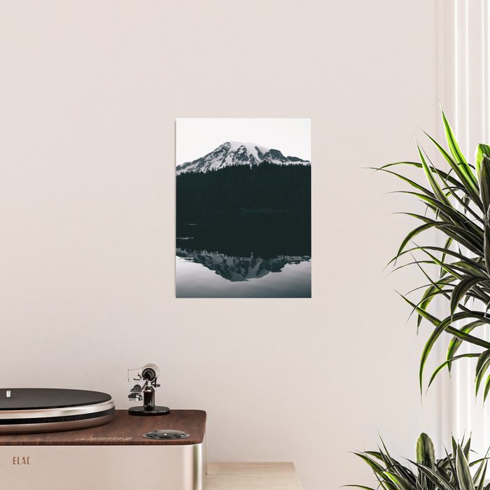 Mount Rainier Reflections Poster Gallery Image 2