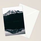 Mount Rainier Reflections Stationery Card Gallery Image 2