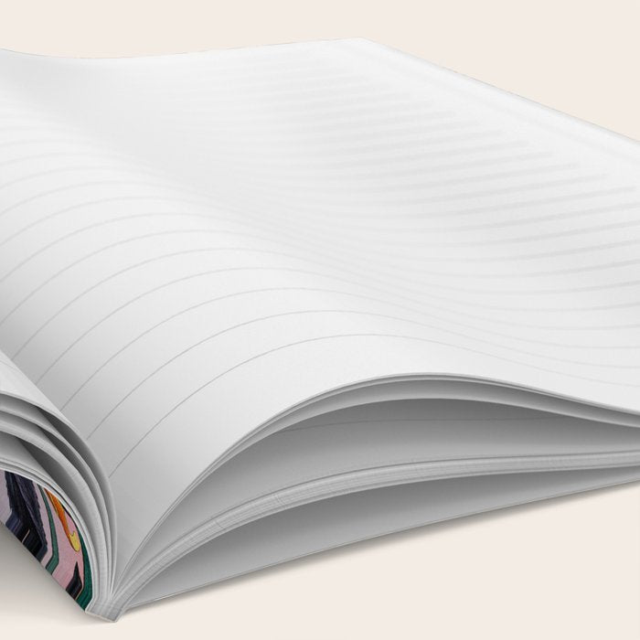 Multicolor Summer Floral Pattern Notebook Gallery Image 2