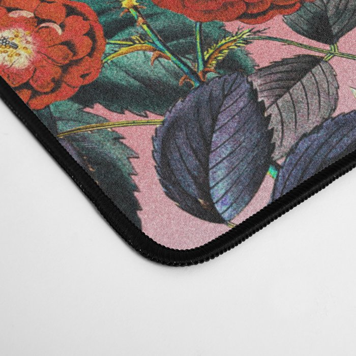 Multicolor Summer Floral Pattern Desk Mat Gallery Image 4