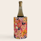 Multicolor Summer Floral Pattern Wine Chiller Gallery Image 2