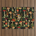 Mushroom Paradise Outdoor Rug Gallery Image 1