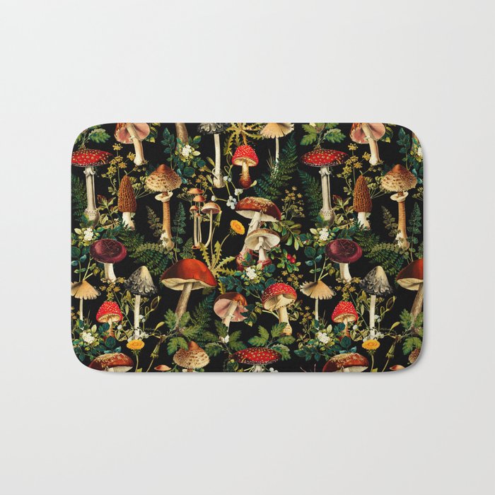 Mushroom Paradise Bath Mat Gallery Image 1