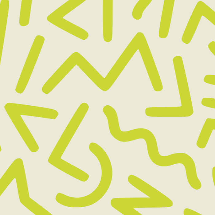 Chartreuse abstract line art 16 Coffee Mug Gallery Image 2