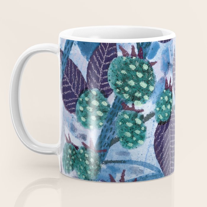 In Season in Blue Raspberry & Teal Coffee Mug Gallery Image 3