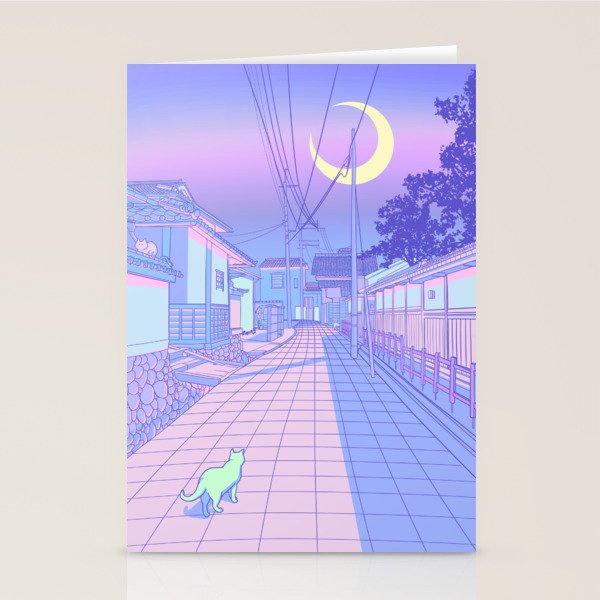 Kyoto Nights Stationery Card Gallery Image 2