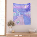 Kyoto Nights Wall Tapestry Gallery Image 2