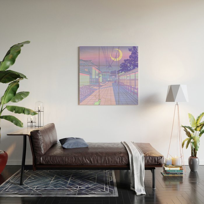 Kyoto Nights Wood Wall Art Gallery Image 2