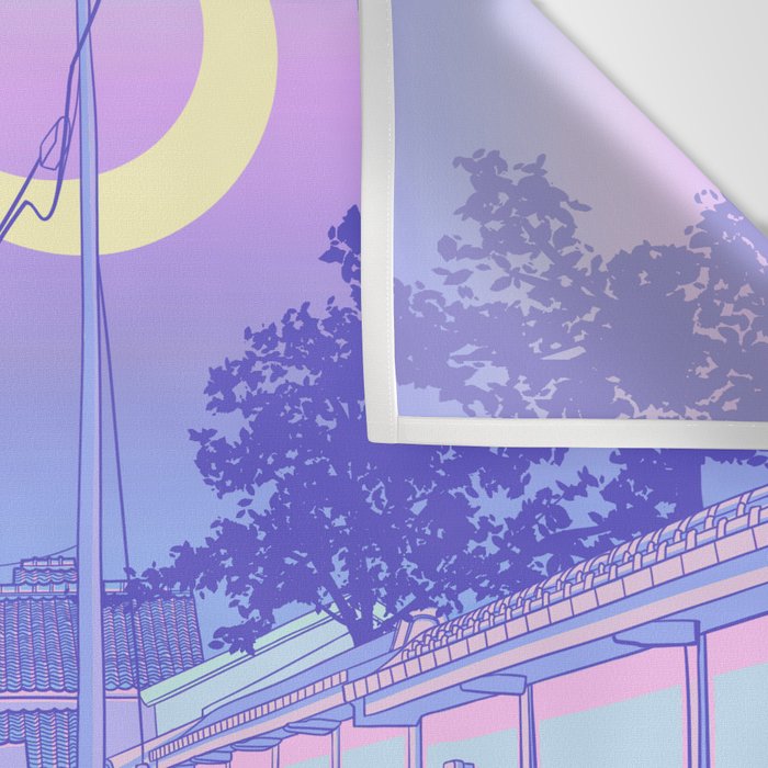 Kyoto Nights Wall Tapestry Gallery Image 3